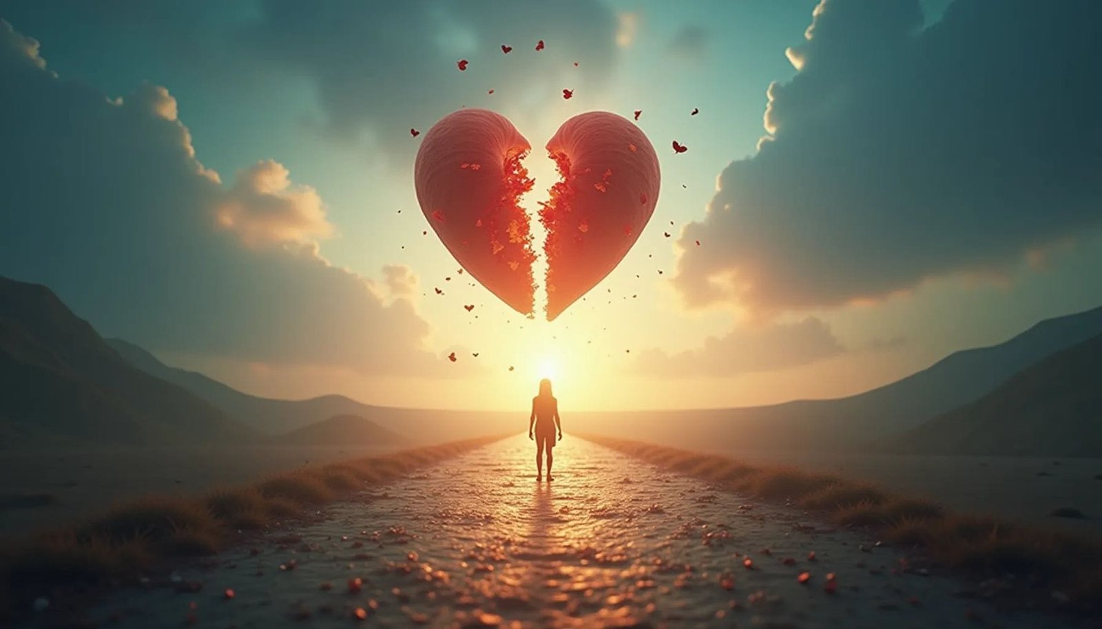 A imagem ilustra Impactos emocionais do divórcio e caminhos saudáveis para a superação