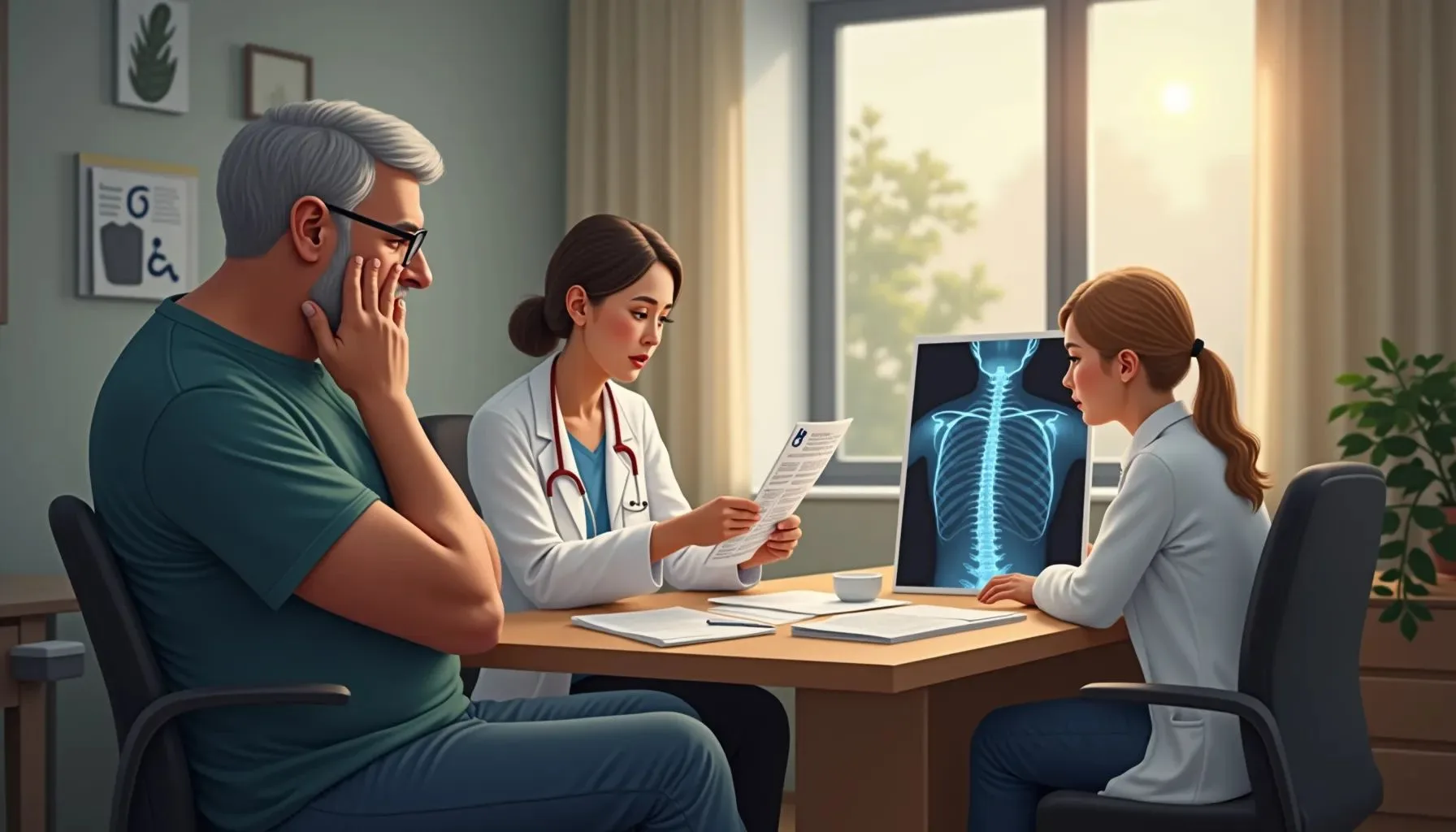 A imagem ilustra Quem Tem Hérnia de Disco Pode Ser Considerado Pessoa com Deficiência