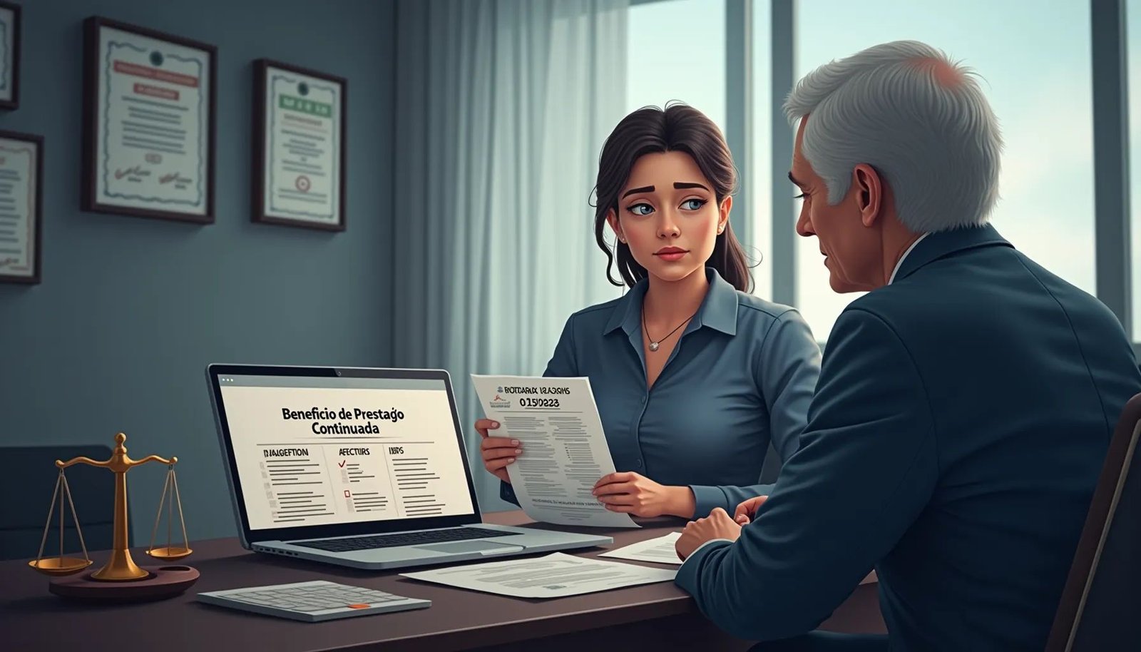 A imagem ilustra Reavaliação do benefício de prestação continuada e os impactos da Portaria 33/2025